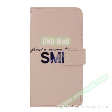 Paypal Accepted Factory OEM Flip Wallet Leather Cover Case for Sony Xperia M4 Aqua